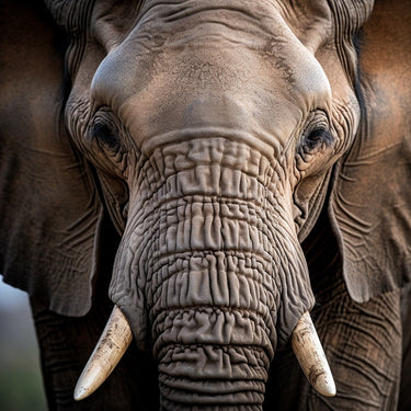Éléphant Tête Tableau